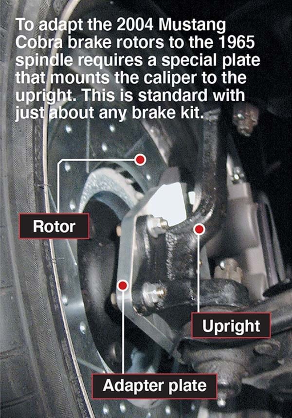 East Coast Garage 1965 Mustang Better brakes improve performance